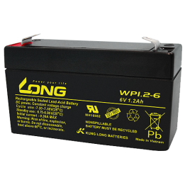 Bateria Long WP1.2-6 1.2Ah - 1