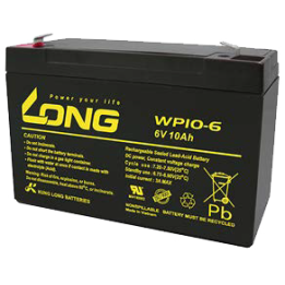 Bateria Long WP10-6 10Ah - 1