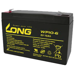 Long WP10-6 battery 6V 10Ah AGM