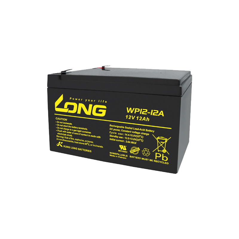 Long WP12-12A battery 12V 12Ah AGM