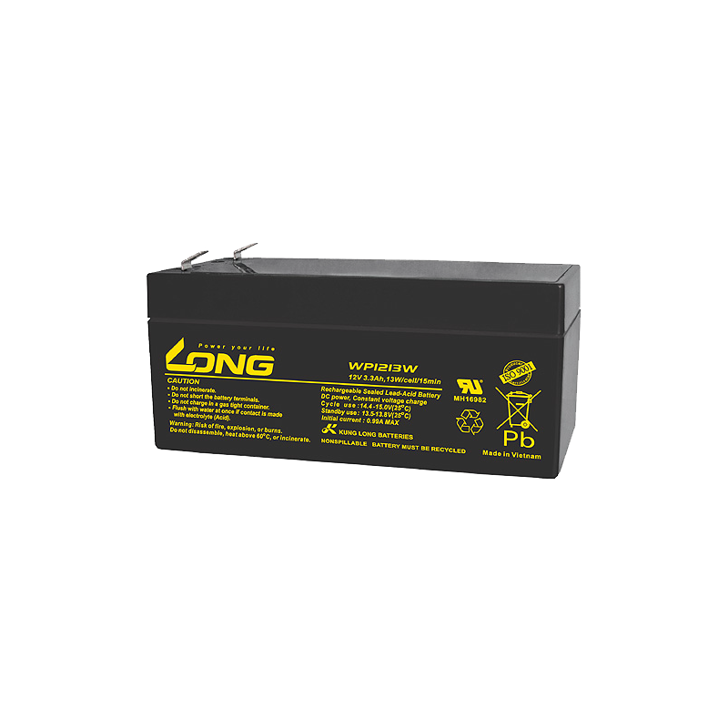 Long WP1213W battery 12V 3.3Ah AGM