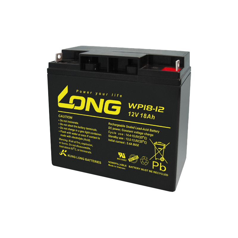 Batterie Long WP18-12 12V 18Ah AGM