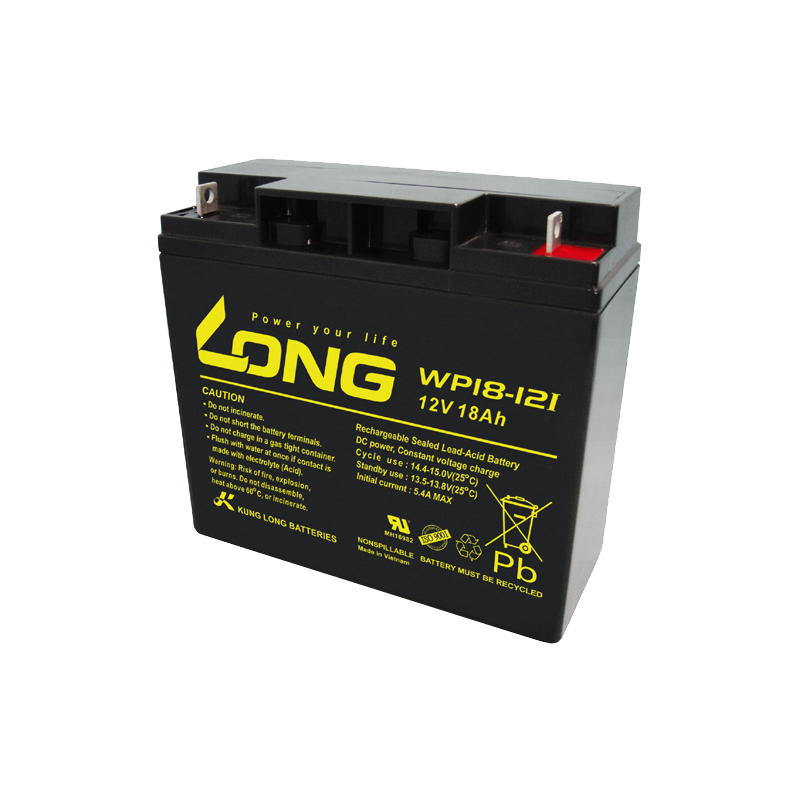 Batterie Long WP18-12I 12V 18Ah AGM
