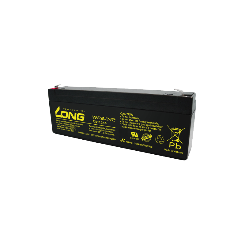 Batteria Long WP2.2-12 12V 2.2Ah AGM