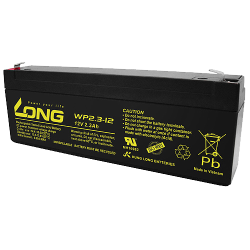 Batteria Long WP2.3-12 12V 2.3Ah AGM