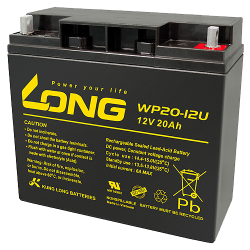 Long WP20-12U battery 12V 20Ah AGM