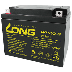 Batteria Long WP20-6 6V 20Ah AGM