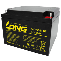 Long WP26-12 battery 12V 26Ah AGM