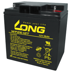 Long WP26-12T battery 12V 26Ah AGM