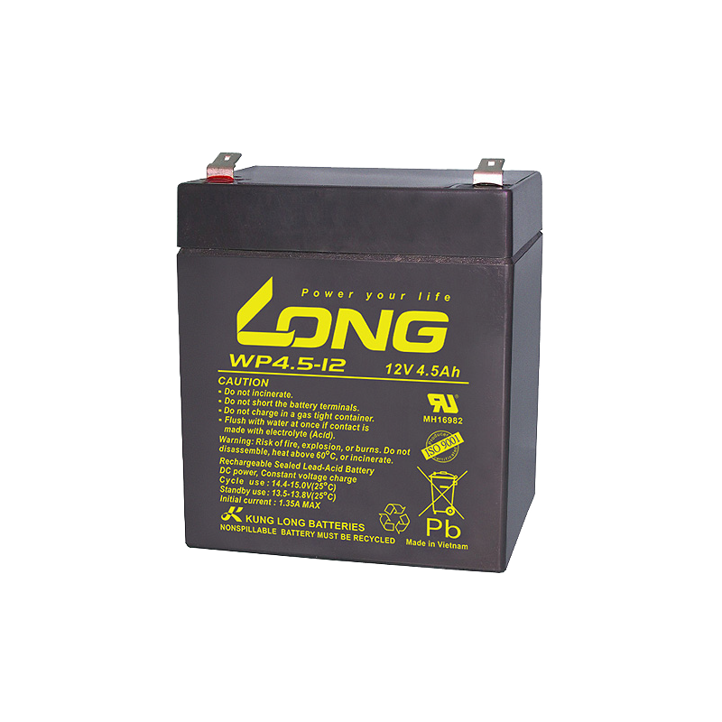 Batterie Long WP4.5-12 12V 4.5Ah AGM