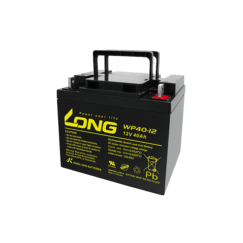 Batterie Long WP40-12 12V 40Ah AGM