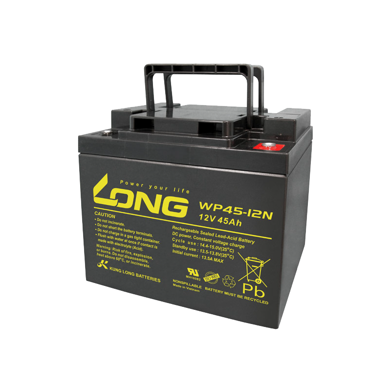 Long WP45-12N battery 12V 45Ah AGM