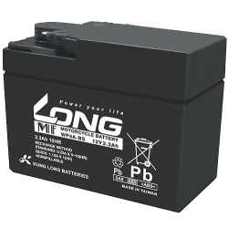 Long WP4A-BS battery 12V 2.3Ah AGM