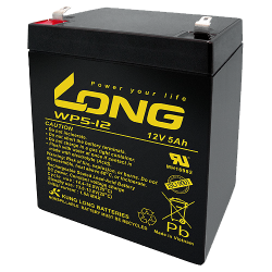Long WP5-12 battery 12V 5Ah AGM