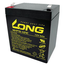Batterie Long WP5-12E 12V 5Ah AGM
