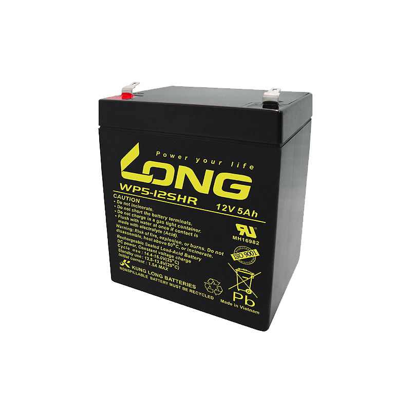 Bateria Long WP5-12SHR 12V 5Ah AGM