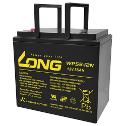 Long WP55-12N battery 12V 55Ah AGM