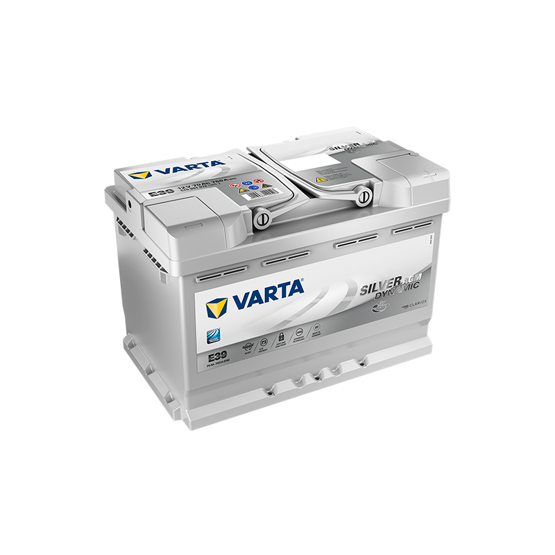 Varta E39 battery 12V 70Ah AGM