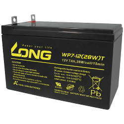 Bateria Long WP7-12(28W)T 12V 7Ah AGM
