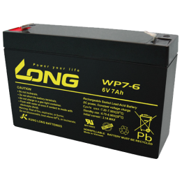 Bateria Long WP7-6 7Ah - 1