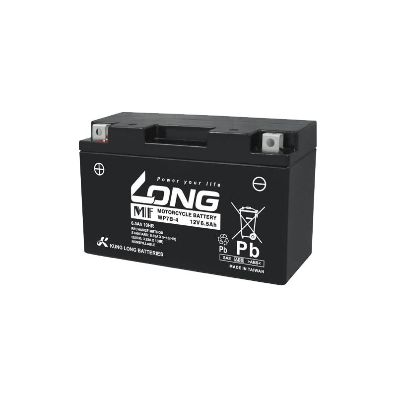 Batterie Long WP7B-4 12V 6.5Ah AGM