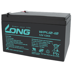 Long WPL12-12 battery 12V 12Ah AGM