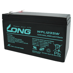 Long WPL1235W battery 12V 8.5Ah AGM
