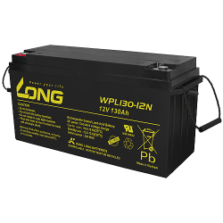 Bateria Long WPL130-12N 12V 130Ah AGM