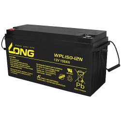 Bateria Long WPL150-12N 12V 150Ah AGM