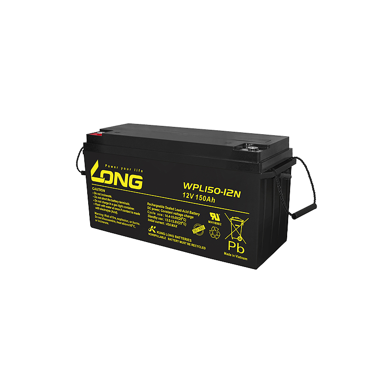 Batteria Long WPL150-12N 12V 150Ah AGM
