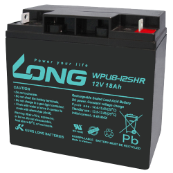 Long WPL18-12SHR battery 12V 18Ah AGM