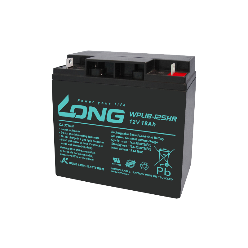 Batterie Long WPL18-12SHR 12V 18Ah AGM