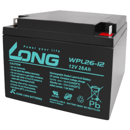 Bateria Long WPL26-12 26Ah - 1