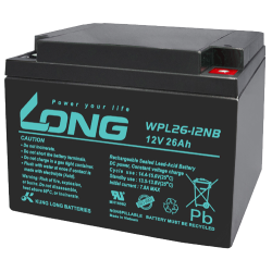 Bateria Long WPL26-12NB 12V 26Ah AGM