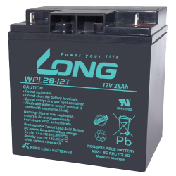 Batteria Long WPL28-12T 12V 28Ah AGM