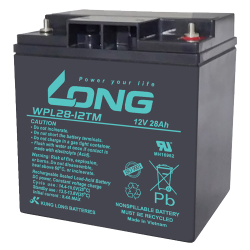 Bateria Long WPL28-12TM 12V 28Ah AGM