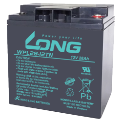 Bateria Long WPL28-12TN 12V 28Ah AGM