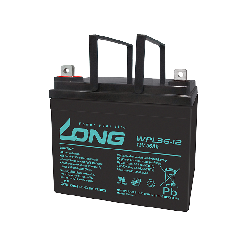 Long WPL36-12 battery 12V 36Ah AGM