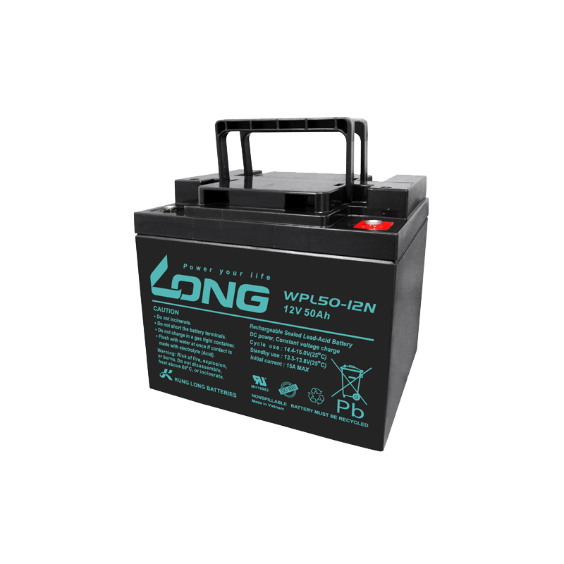 Bateria Long WPL50-12N 12V 50Ah AGM