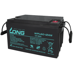 Bateria Long WPL60-12AN 12V 60Ah AGM