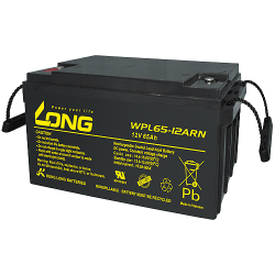 Long WPL65-12ARN battery 12V 65Ah AGM