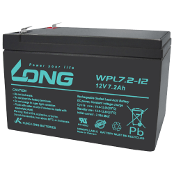 Long WPL7.2-12 battery 12V 7.2Ah AGM