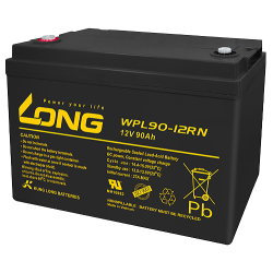 Bateria Long WPL90-12RN 12V 90Ah AGM