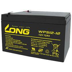 Long WPS12-12 battery 12V 12Ah AGM