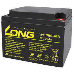 Bateria Long WPS26-12N 26Ah - 1