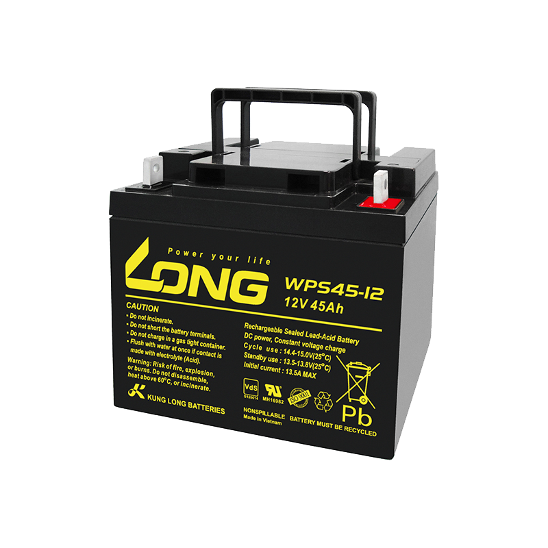 Long WPS45-12 battery 12V 45Ah AGM
