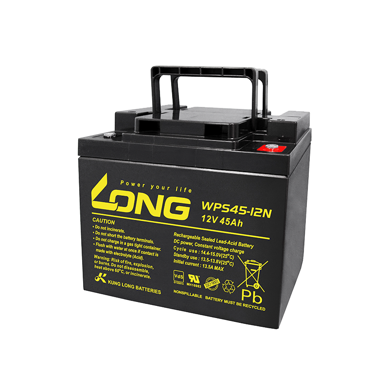 Bateria Long WPS45-12N 12V 45Ah AGM