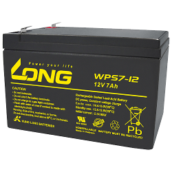 Batterie Long WPS7-12 12V 7Ah AGM