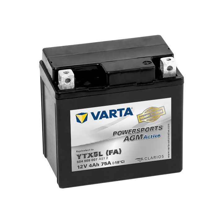 Bateria Varta YTX5L-4 504909007 4Ah - 2