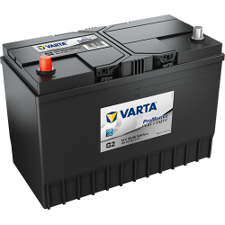 Varta G2 battery 12V 90Ah